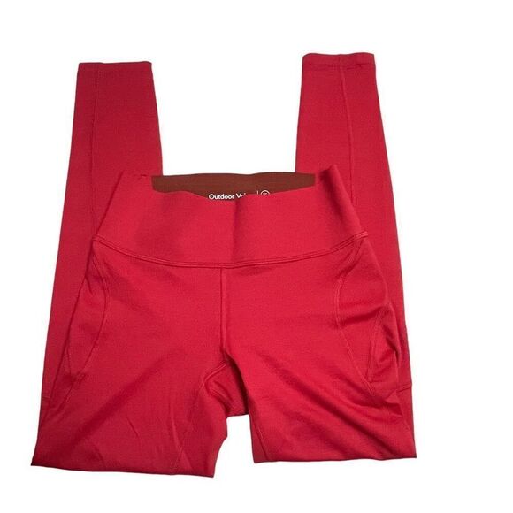 Outdoor Voices Techsweat Core Leggings Red Size XS - Picture 1 of 10